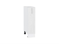 Шкаф нижний бутылочница Сканди Белый, White Softwood, 200 В*Ш*Г 816*200*480, фасад МДФ  White Softwood, корпус  Белый ms2510VVT_56234