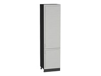 Шкаф пенал с 2-мя дверцами Сканди Graphite, Cappuccino Softwood, 2340, 600 В*Ш*Г 2336*600*576, фасад МДФ  Cappuccino Softwood, корпус  Graphite ms2510VVT_42317