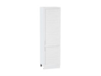 Шкаф пенал с 2-мя дверцами Сканди Белый, White Softwood, 2140, 600 В*Ш*Г 2132*600*576, фасад МДФ  White Softwood, корпус  Белый ms2510VVT_56287