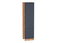 Шкаф пенал с 2-мя дверцами Сканди Дуб Вотан, Graphite Softwood, 2340, 600 В*Ш*Г 2336*600*576, фасад МДФ  Graphite Softwood, корпус  Дуб Вотан ms2510VVT_66168