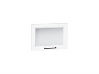 Фасад ФОП Сканди Magic Moru V 35.50 В*Ш*Г 354*496*18, фасад МДФ/Стекло  White Silkwood ms2510VVT_078-8479 (70099)