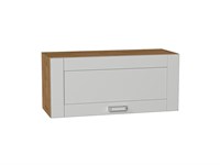 Шкаф верхний горизонтальный Лофт Дуб Вотан, Grey Silk, 360, 800 В*Ш*Г 358*800*320, фасад МДФ  Grey Silk, корпус  Дуб Вотан ms2510VVT_69544