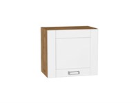 Шкаф верхний горизонтальный Лофт Дуб Вотан, White Silk, 460, 500 В*Ш*Г 458*500*320, фасад МДФ  White Silk, корпус  Дуб Вотан ms2510VVT_71749