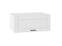Шкаф верхний горизонтальный глубокий Лофт Белый, Super White, 800 В*Ш*Г 358*800*576, фасад МДФ  Super White, корпус  Белый ms2510VVT_55106