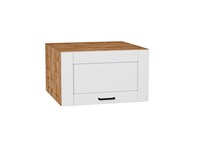 Шкаф верхний горизонтальный глубокий Лофт Дуб Вотан, Super White, 600 В*Ш*Г 358*600*576, фасад МДФ  Super White, корпус  Дуб Вотан ms2510VVT_63115