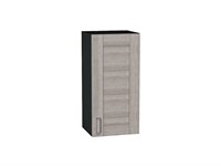 Шкаф верхний с 1-ой дверцей Лофт Graphite, Cappuccino Veralinga, 720, 350 В*Ш*Г 716*350*320, фасад МДФ  Cappuccino Veralinga, корпус  Graphite ms2510VVT_65250