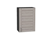 Шкаф верхний с 1-ой дверцей Лофт Graphite, Cappuccino Veralinga, 720, 500 В*Ш*Г 716*500*320, фасад МДФ  Cappuccino Veralinga, корпус  Graphite ms2510VVT_39715