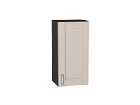 Шкаф верхний с 1-ой дверцей Лофт Graphite, Cream Silk, 720, 350 В*Ш*Г 716*350*320, фасад МДФ  Cream Silk, корпус  Graphite ms2510VVT_71471
