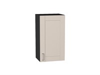 Шкаф верхний с 1-ой дверцей Лофт Graphite, Cream Silk, 720, 400 В*Ш*Г 716*400*320, фасад МДФ  Cream Silk, корпус  Graphite ms2510VVT_71472