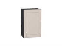 Шкаф верхний с 1-ой дверцей Лофт Graphite, Cream Silk, 720, 450 В*Ш*Г 716*450*320, фасад МДФ  Cream Silk, корпус  Graphite ms2510VVT_71473