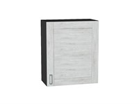 Шкаф верхний с 1-ой дверцей Лофт Graphite, Nordic Oak, 720, 600 В*Ш*Г 716*600*320, фасад МДФ  Nordic Oak, корпус  Graphite ms2510VVT_41239