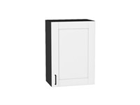 Шкаф верхний с 1-ой дверцей Лофт Graphite, Super White, 720, 500 В*Ш*Г 716*500*320, фасад МДФ  Super White, корпус  Graphite ms2510VVT_55173