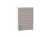 Шкаф верхний с 1-ой дверцей Лофт Белый, Cappuccino Veralinga, 720, 500 В*Ш*Г 716*500*320, фасад МДФ  Cappuccino Veralinga, корпус  Белый ms2510VVT_39714