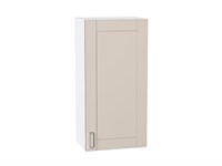 Шкаф верхний с 1-ой дверцей Лофт Белый, Cream Silk, 920, 450 В*Ш*Г 920*450*320, фасад МДФ  Cream Silk, корпус  Белый ms2510VVT_71443