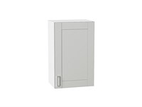 Шкаф верхний с 1-ой дверцей Лофт Белый, Grey Silk, 720, 450 В*Ш*Г 716*450*320, фасад МДФ  Grey Silk, корпус  Белый ms2510VVT_69575