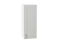 Шкаф верхний с 1-ой дверцей Лофт Белый, Grey Silk, 920, 350 В*Ш*Г 920*350*320, фасад МДФ  Grey Silk, корпус  Белый ms2510VVT_69580