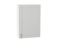 Шкаф верхний с 1-ой дверцей Лофт Белый, Grey Silk, 920, 600 В*Ш*Г 920*600*320, фасад МДФ  Grey Silk, корпус  Белый ms2510VVT_69583