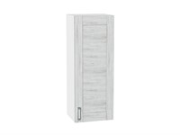 Шкаф верхний с 1-ой дверцей Лофт Белый, Nordic Oak, 920, 350 В*Ш*Г 920*350*320, фасад МДФ  Nordic Oak, корпус  Белый ms2510VVT_65241