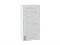 Шкаф верхний с 1-ой дверцей Лофт Белый, Nordic Oak, 920, 450 В*Ш*Г 920*450*320, фасад МДФ  Nordic Oak, корпус  Белый ms2510VVT_40229