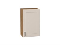 Шкаф верхний с 1-ой дверцей Лофт Дуб Вотан, Cream Silk, 720, 450 В*Ш*Г 716*450*320, фасад МДФ  Cream Silk, корпус  Дуб Вотан ms2510VVT_71453
