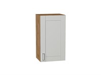 Шкаф верхний с 1-ой дверцей Лофт Дуб Вотан, Grey Silk, 720, 400 В*Ш*Г 716*400*320, фасад МДФ  Grey Silk, корпус  Дуб Вотан ms2510VVT_69586