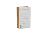 Шкаф верхний с 1-ой дверцей Лофт Дуб Вотан, Nordic Oak, 720, 400 В*Ш*Г 716*400*320, фасад МДФ  Nordic Oak, корпус  Дуб Вотан ms2510VVT_63179