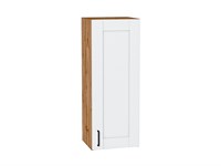 Шкаф верхний с 1-ой дверцей Лофт Дуб Вотан, Super White, 920, 350 В*Ш*Г 920*350*320, фасад МДФ  Super White, корпус  Дуб Вотан ms2510VVT_65237