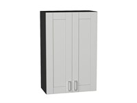 Шкаф верхний с 2-мя дверцами Лофт Graphite, Grey Silk, 920, 600 В*Ш*Г 920*600*320, фасад МДФ  Grey Silk, корпус  Graphite ms2510VVT_69636
