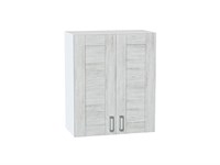 Шкаф верхний с 2-мя дверцами Лофт Белый, Nordic Oak, 720, 600 В*Ш*Г 716*600*320, фасад МДФ  Nordic Oak, корпус  Белый ms2510VVT_35966