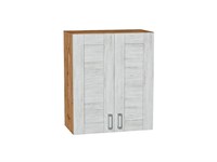 Шкаф верхний с 2-мя дверцами Лофт Дуб Вотан, Nordic Oak, 720, 600 В*Ш*Г 716*600*320, фасад МДФ  Nordic Oak, корпус  Дуб Вотан ms2510VVT_63219