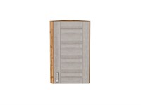 Шкаф верхний торцевой Лофт Дуб Вотан, Cappuccino Veralinga, 720 В*Ш*Г 716*300*306, фасад МДФ  Cappuccino Veralinga, корпус  Дуб Вотан ms2510VVT_62293