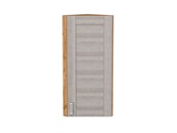 Шкаф верхний торцевой Лофт Дуб Вотан, Cappuccino Veralinga, 920 В*Ш*Г 920*300*306, фасад МДФ  Cappuccino Veralinga, корпус  Дуб Вотан ms2510VVT_62333