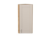 Шкаф верхний торцевой Лофт Дуб Вотан, Cream Silk, 920 В*Ш*Г 920*300*306, фасад МДФ  Cream Silk, корпус  Дуб Вотан ms2510VVT_71515