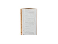 Шкаф верхний торцевой Лофт Дуб Вотан, Nordic Oak, 720 В*Ш*Г 716*300*306, фасад МДФ  Nordic Oak, корпус  Дуб Вотан ms2510VVT_62292
