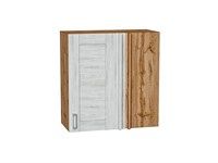 Шкаф верхний прямой угловой Лофт Дуб Вотан, Nordic Oak, 720 В*Ш*Г 716*700*345, фасад МДФ  Nordic Oak, корпус  Дуб Вотан ms2510VVT_63149