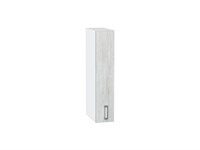 Шкаф верхний бутылочница Лофт Белый, Nordic Oak, 150 В*Ш*Г 716*150*320, фасад МДФ  Nordic Oak, корпус  Белый ms2510VVT_38789