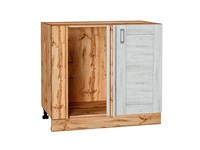 Шкаф нижний угловой Лофт Дуб Вотан, Nordic Oak В*Ш*Г 816*890*480, фасад МДФ  Nordic Oak, корпус  Дуб Вотан ms2510VVT_63408