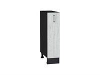 Шкаф нижний бутылочница Лофт Graphite, Nordic Oak, 200 В*Ш*Г 816*200*480, фасад МДФ  Nordic Oak, корпус  Graphite ms2510VVT_40392