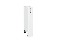Шкаф нижний бутылочница Лофт Белый, Super White, 150 В*Ш*Г 816*150*480, фасад МДФ  Super White, корпус  Белый ms2510VVT_55282
