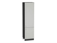 Шкаф пенал с 2-мя дверцами Лофт Graphite, Grey Silk, 2340, 600 В*Ш*Г 2336*600*576, фасад МДФ  Grey Silk, корпус  Graphite ms2510VVT_69757