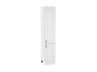Шкаф пенал с 2-мя дверцами Лофт Белый, Super White, 2140, 400 В*Ш*Г 2132*400*576, фасад МДФ  Super White, корпус  Белый ms2510VVT_55577