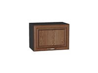 Шкаф верхний горизонтальный Шале Graphite, Brown Dreamline, 500 В*Ш*Г 358*500*320, фасад МДФ  Brown Dreamline, корпус  Graphite ms2510VVT_53736