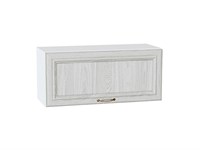 Шкаф верхний горизонтальный Шале Белый, White Dreamline, 800 В*Ш*Г 358*800*320, фасад МДФ  White Dreamline, корпус  Белый ms2510VVT_53729