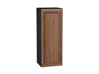 Шкаф верхний с 1-ой дверцей Шале Graphite, Brown Dreamline, 920, 350 В*Ш*Г 920*350*320, фасад МДФ  Brown Dreamline, корпус  Graphite ms2510VVT_65275