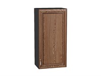 Шкаф верхний с 1-ой дверцей Шале Graphite, Brown Dreamline, 920, 450 В*Ш*Г 920*450*302, фасад   Brown Dreamline, корпус  Graphite ms2510VVT_53784
