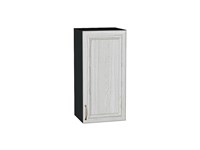 Шкаф верхний с 1-ой дверцей Шале Graphite, White Dreamline, 720, 350 В*Ш*Г 716*350*320, фасад МДФ  White Dreamline, корпус  Graphite ms2510VVT_65268