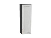 Шкаф верхний с 1-ой дверцей Шале Graphite, White Dreamline, 920, 300 В*Ш*Г 920*300*320, фасад МДФ  White Dreamline, корпус  Graphite ms2510VVT_53762
