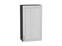 Шкаф верхний с 1-ой дверцей Шале Graphite, White Dreamline, 920, 500 В*Ш*Г 920*500*320, фасад МДФ  White Dreamline, корпус  Graphite ms2510VVT_53765