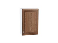 Шкаф верхний с 1-ой дверцей Шале Белый, Brown Dreamline, 720, 450 В*Ш*Г 716*450*320, фасад МДФ  Brown Dreamline, корпус  Белый ms2510VVT_53769
