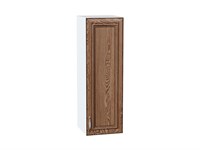 Шкаф верхний с 1-ой дверцей Шале Белый, Brown Dreamline, 920, 300 В*Ш*Г 920*300*320, фасад МДФ  Brown Dreamline, корпус  Белый ms2510VVT_53772